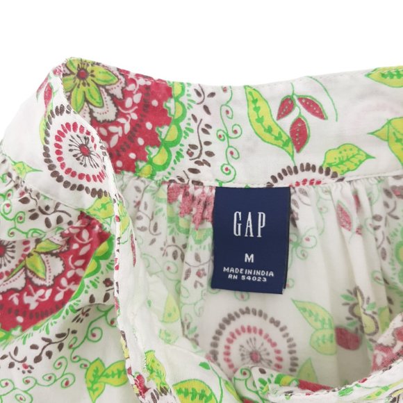 Gap Print Boho Popover Tunic Size M - Picture 5 of 5
